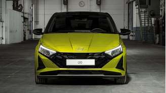 Dianteira do Hyundai i20