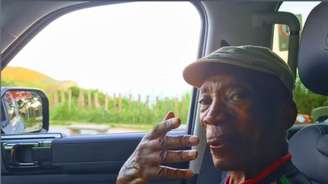 Milton Nascimento apareceu em registro divulgado em suas redes sociais