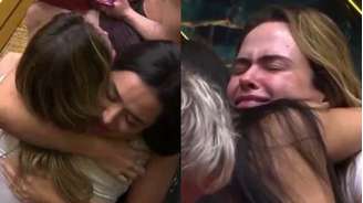 Ana Paula e Jordana choram e se abraçam após lembrarem de suas mães no BBB 26