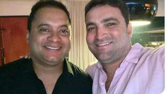 O empresário e advogado Willer Tomaz com o senador Weverton Rocha