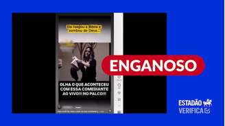 Mulher que rasgou a Bíblia não é a mesma que desmaiou em show de comédia nos EUA