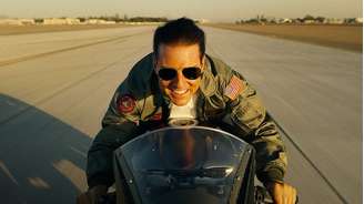 Tom Cruise está confirmado como Pete "Maverick" Mitchell em 'Top Gun 3', anunciado pela Paramount na CinemaCon 2026