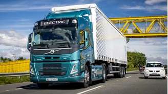 Caminhão elétrico Volvo FM Electric está em testes no Brasil