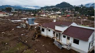 No Brasil, o El Niño é marcado por eventos de seca no Nordeste e chuvas intensas no Sul. Na foto, destruição em Roca Sales (RS), em 2024.