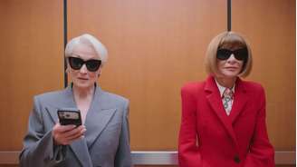 Meryl Streep e Anna Wintour posaram juntas para capa da revista Vogue