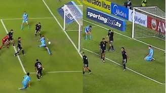 Kevin Silva perde gol inacreditável pela Sul-Americana.