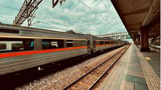 Trem em Taiwan