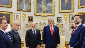 Luiz Inácio Lula da Silva foi recebido por Donald Trump na Casa Branca, em reunião de mais de uma hora. (07/05/26)