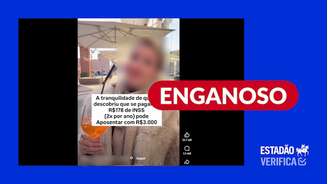 Captura de tela da postagem verificada
