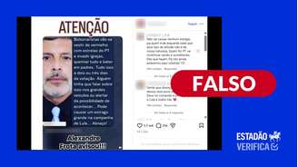 É falsa declaração atribuída a Alexandre Frota sobre plano de bolsonaristas para prejudicar Lula