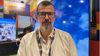 Leonardo Edde, diretor-presidente da RioFilme, agência de cinema da cidade do Rio de Janeiro, que apoia o estande brasileiro no Mercado do Filme de Cannes.
