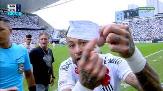 Neymar mostra papel de substituição | Reprodução/Premiere
