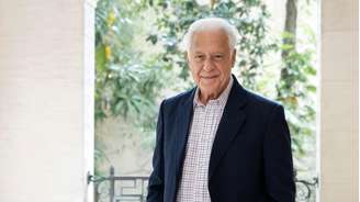 O ator Antonio Fagundes nas gravações da novela Quem Ama Cuida, de Walcyr Carrasco