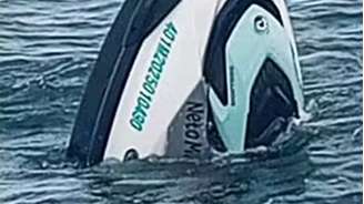 Moto aquática na qual Dheoge teria saído para dar um passeio foi encontrada na segunda-feira passada, 25 de maio