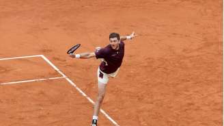 Marcelo Demoliner e seu parceiro de duplas, o indiano N. Sriram Balaji, chegaram às quartas de final nesta edição do torneio de Roland-Garros. O tenista vê um momento especialmente positivo para o tênis no Brasil. Em Paris, em 3 de junho de 2026.