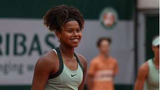Victoria Luiza Barros é um dos destaques da nova geração de tenistas do Brasil. A potiguar chegou à semifinal de Roland-Garros. Em Paris, em 3 de junho de 2026.