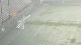 Chuva alaga estádio de amistoso da Argentina nos EUA