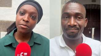 À esquerda Djeneba Kane (Costa de Marfil) e a direita Kalili Soukouna (Mali).