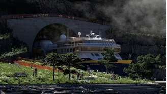 O túnel marítimo de Stad está a caminho – apesar de o megaprojeto norueguês ter estado duas vezes à beira do colapso. (© Kystverket)