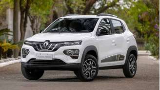 o Kwid E-Tech tem autonomia de 298 km em ciclo urbano e 265 km no misto, segundo o Inmetro