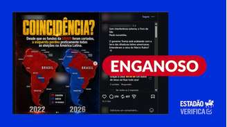 Sem provas, postagem associa crescimento da direita na América Latina a cortes na USAID