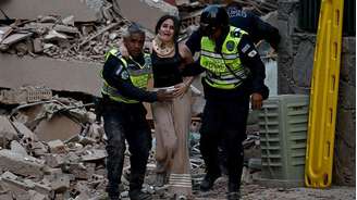Imagens mostram danos significativos em edifícios de Caracas