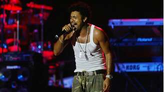Cantor jamaicano Shaggy em concerto em Nova Delhi, Índia, em outubro de 2024. Ele é uma das atrações do Rock in Rio Lisboa.
