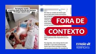 Dia e horário do vídeo original coincidem com os dados de um terremoto que atingiu a Colômbia em 2025.
