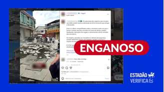 Vídeo reúne imagens de terremotos que não atingiram a Venezuela