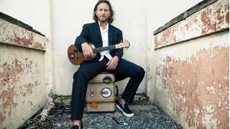 Eddie Vedder com Ukulele
