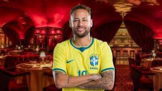 Neymar deixou a concentração e conheceu um dos clubes mais seletivos de Nova York