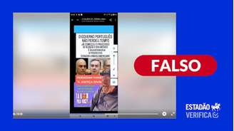 Captura de tela da postagem verificada