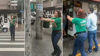 Carla Zambelli está sendo processada por perseguir um homem com uma arma pelas ruas de São Paulo na véspera do segundo turno das eleições