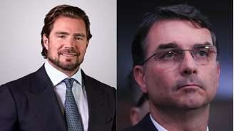 Flávio Bolsonaro e Daniel Vorcaro: Polícia Federal investiga a relação entre os dois.
