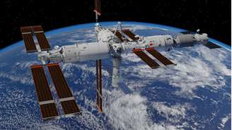Imagens | Shujianyang | Estação Espacial Internacional da China