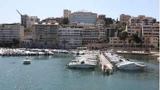 Consultoria McKinsey estima que o mercado de marinas crescerá 8% ao ano até o final da década; na imagem, iates em Maiorca, ilha da Espanha