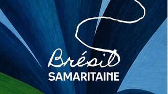 Cartaz da pop-up dedicada ao Brasil na Samaritaine.