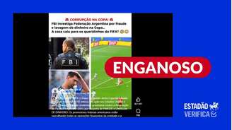 Postagem enganosa
