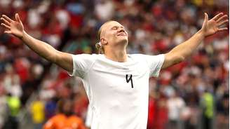 Erling Haaland marcou 62 gols em 54 partidas pela seleção norueguesa