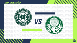 Coritiba x Palmeiras - Campeonato Brasileiro 