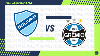 Bolívar x Grêmio - Sul-Americana 