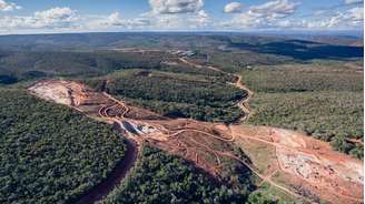 Unidade de Concentrado de Urânio em Caetité, na Bahia
