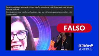 É falso que presidente da Petrobras tenha divulgado plataforma de investimento ligada ao pré-sal