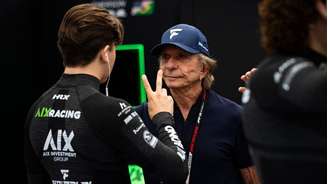 Emerson Fittipaldi orienta Emmo Fittipaldi, representante da família na F2, ultima categoria antes da Fórmula 1, que vive ano de adaptação.