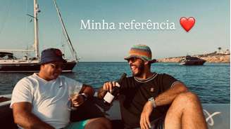 Ronaldo Fenômeno curte férias na Espanha em iate de luxo com os quatro filhos