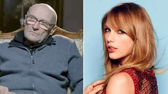 Phil Collins sobre o sucesso de Taylor Swift: 'estou feliz por ela'