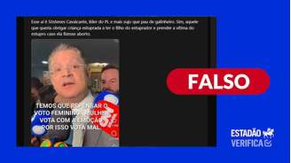 É falso que Sóstenes Cavalcante tenha dito que mulher ‘vota mal’