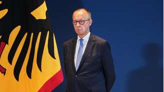 O chanceler alemão Friedrich Merz, em 29 de julho de 2026, em Berlim.