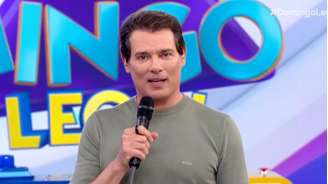 Celso Portiolli no Domingo Legal (Reprodução/SBT)