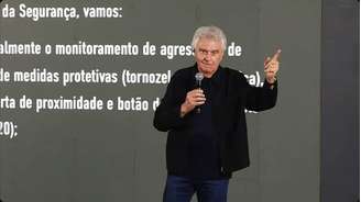 Ronaldo Caiado (PSD) apresentou propostas para a segurança pública em evento no centro da capital paulista, incluindo convite para que Lincoln Gakiya assuma cargo no primeiro escalão